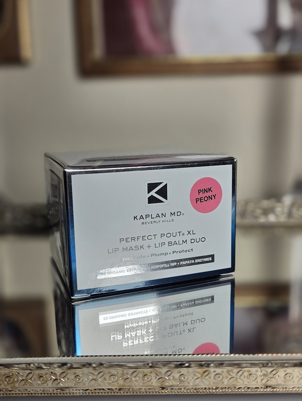 Kaplan Pink Peony Lip Mask & Balm Duo
